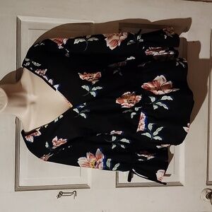 Influence Floral Bell Sleeve Top 20 UK 16 US